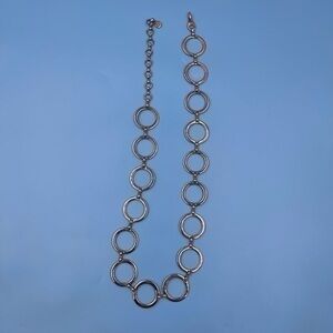 Vintage Circle Metal Chain Belt